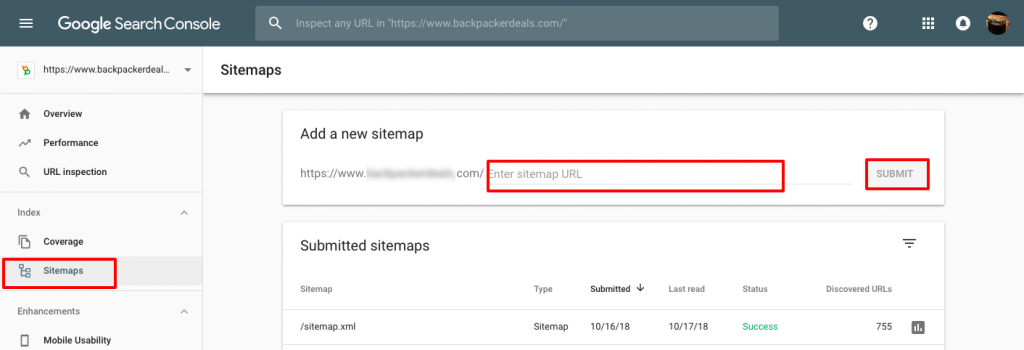 Wie man eine Sitemap zur Google Search Console hinzufügt